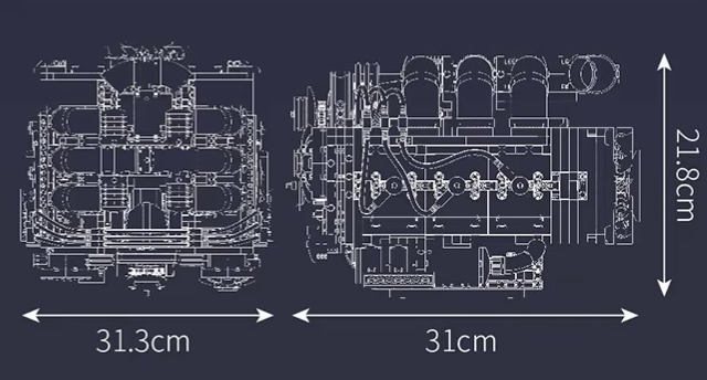 Electric H6 Boxer Engine Kit