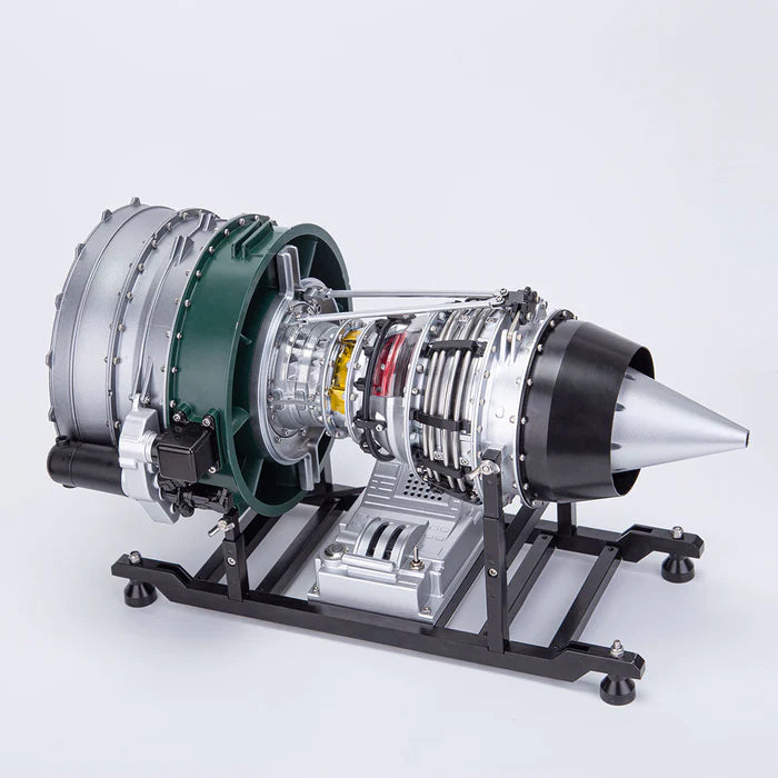 Full Metal Dual-Spool Turbofan Aircraft Engine Model 1000+Pcs
