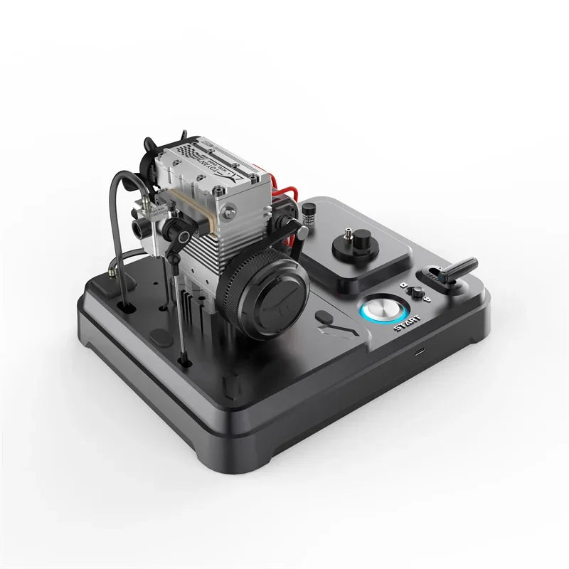 Toyan 2 Cylinder Engine Model With Metal Base