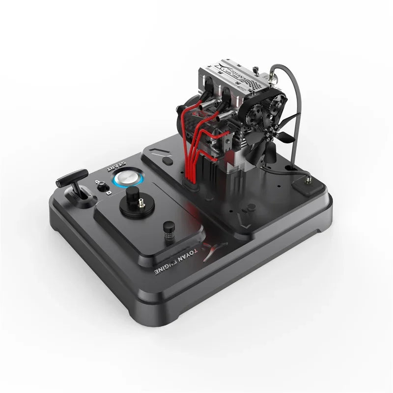 Toyan 2 Cylinder Engine Model With Metal Base