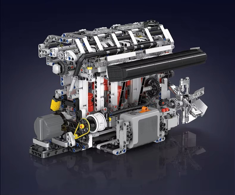 Electric I4 Engine Model Kit