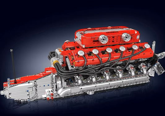 Electric V12 Engine Model Kit