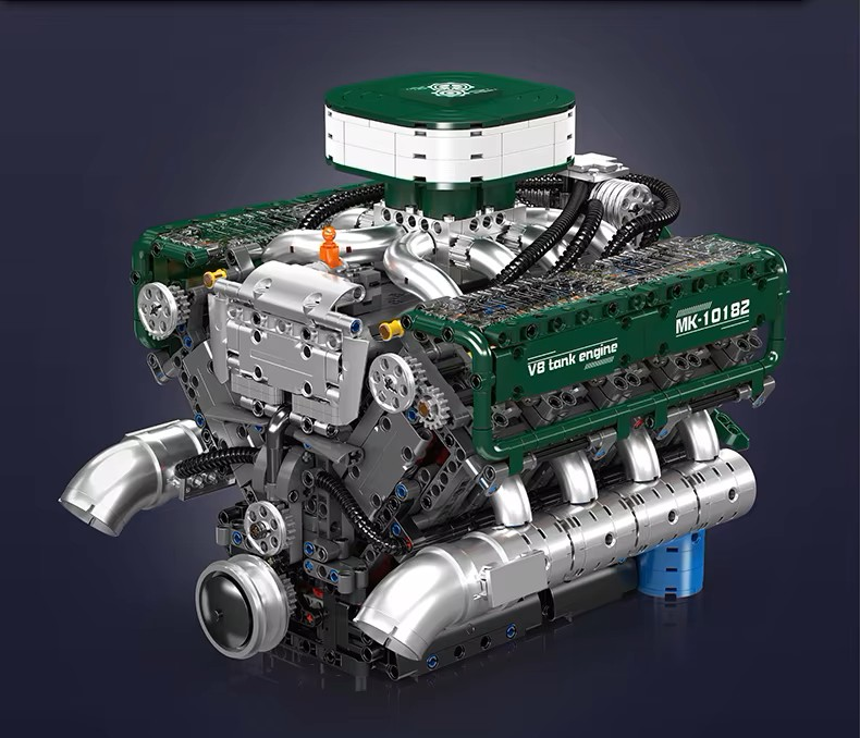 Electric V8 Tank Diesel Engine Kit