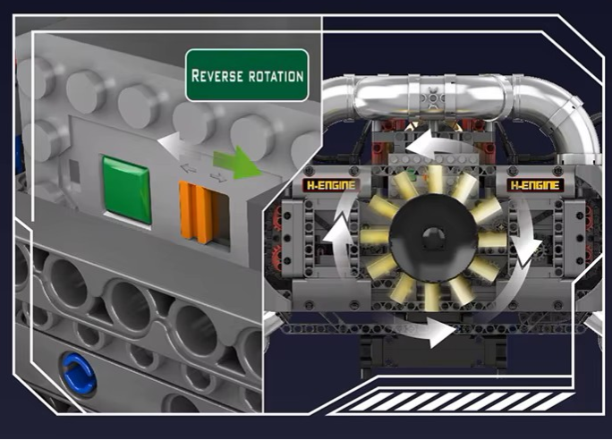 Electric H6 Boxer Engine Kit