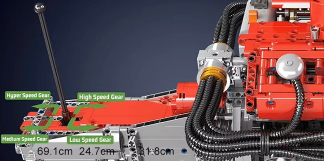 Electric V12 Engine Model Kit
