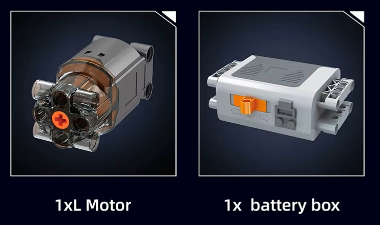 Electric Quad Turbo W16 Engine Model Kit