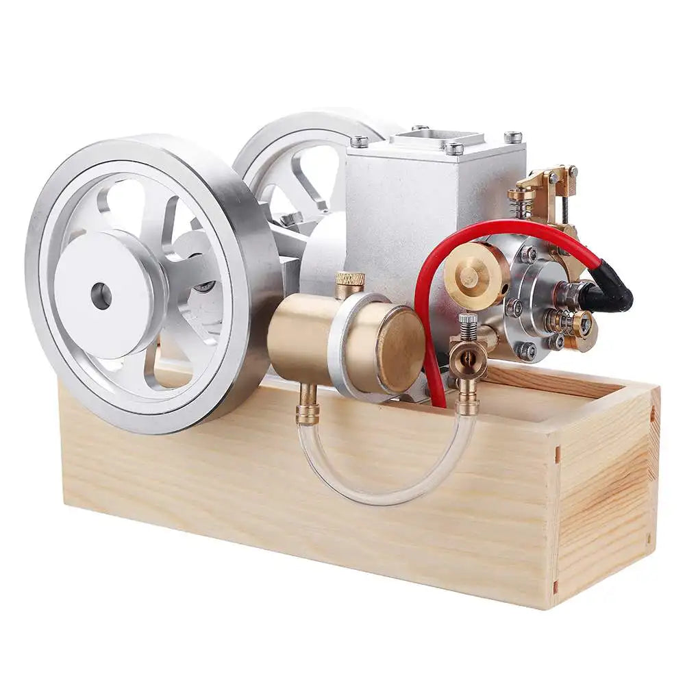 Hit & Miss Gas Engine - Full Metal Combustion Model With Stand