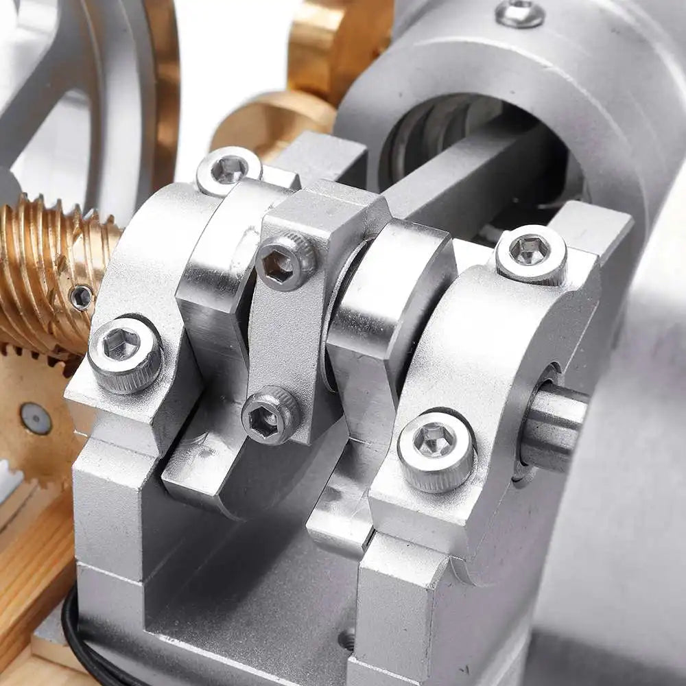 Hit & Miss Gas Engine - Full Metal Combustion Model With Stand