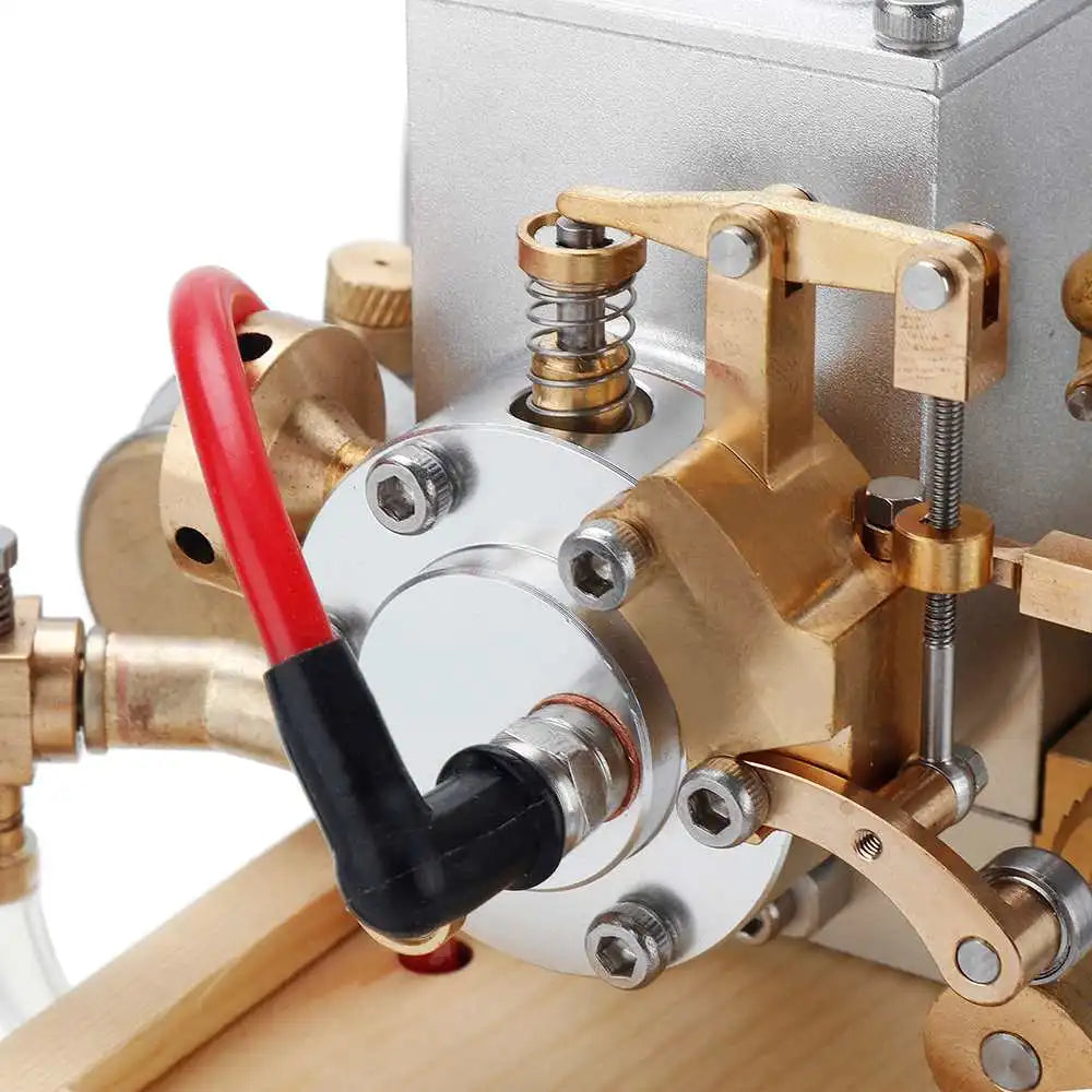 Hit & Miss Gas Engine - Full Metal Combustion Model With Stand