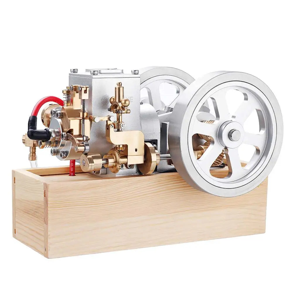 Hit & Miss Gas Engine - Full Metal Combustion Model With Stand