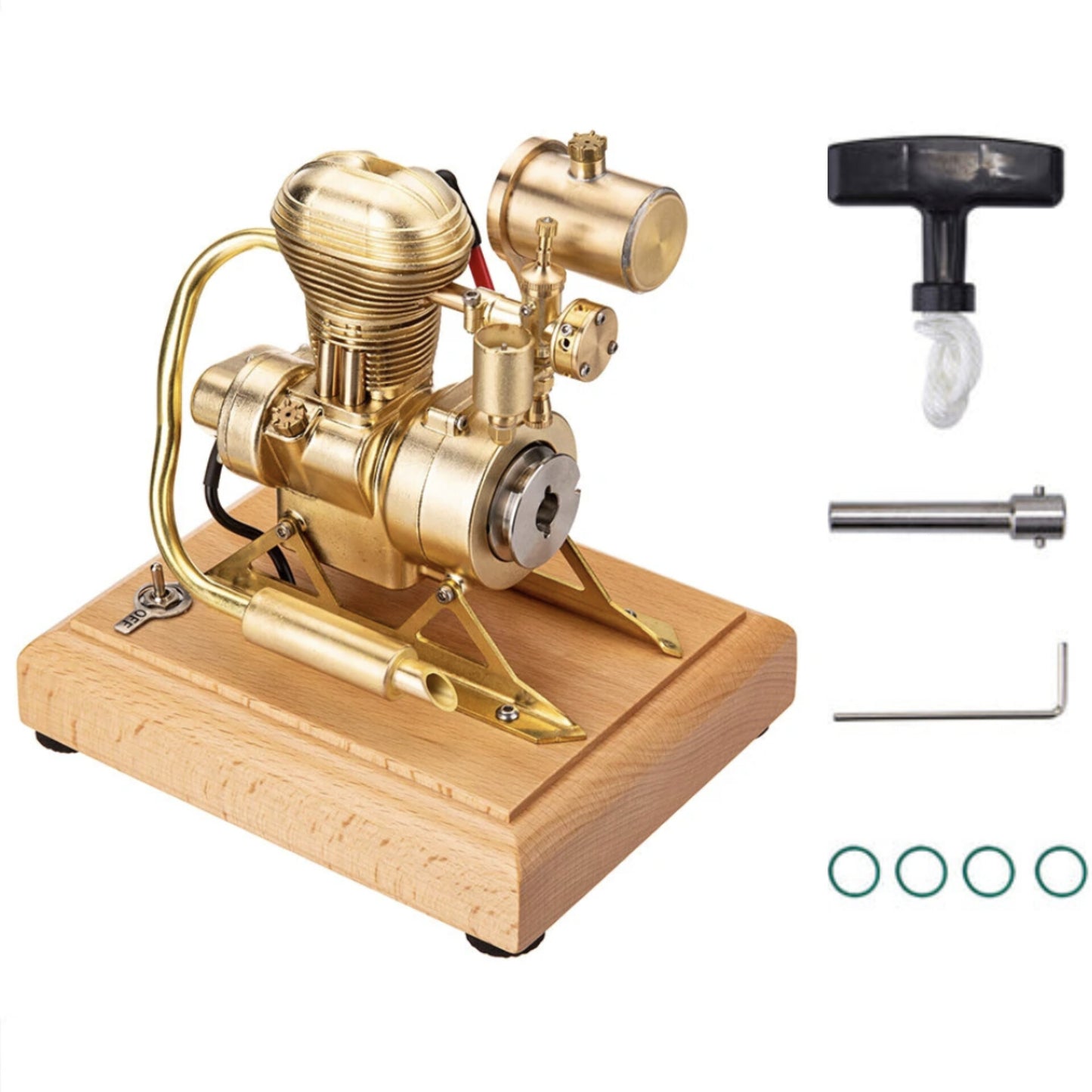 1.6cc Vertical OHV Single Cylinder 4 Stroke Motorcycle Display Engine