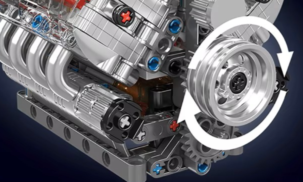 Electric LSX V8 Engine Model Kit