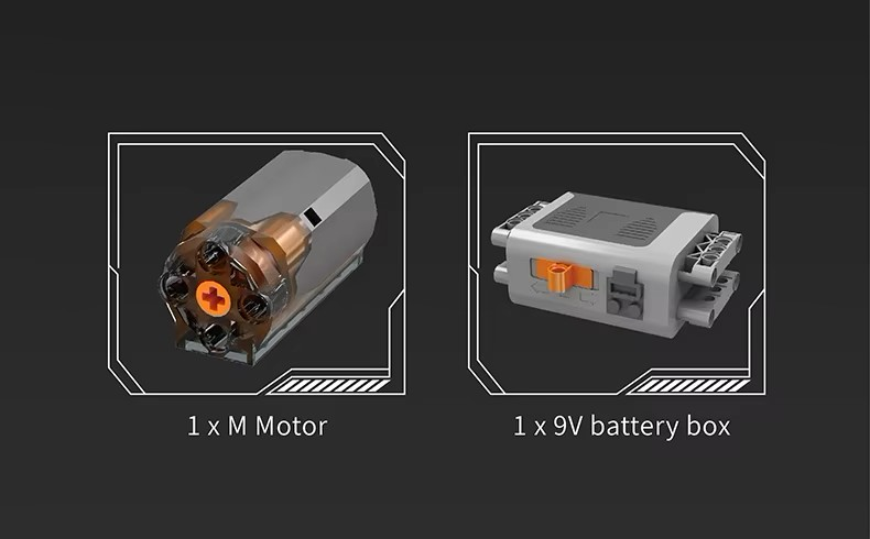 Electric Twin Turbo V8 Engine Model Kit