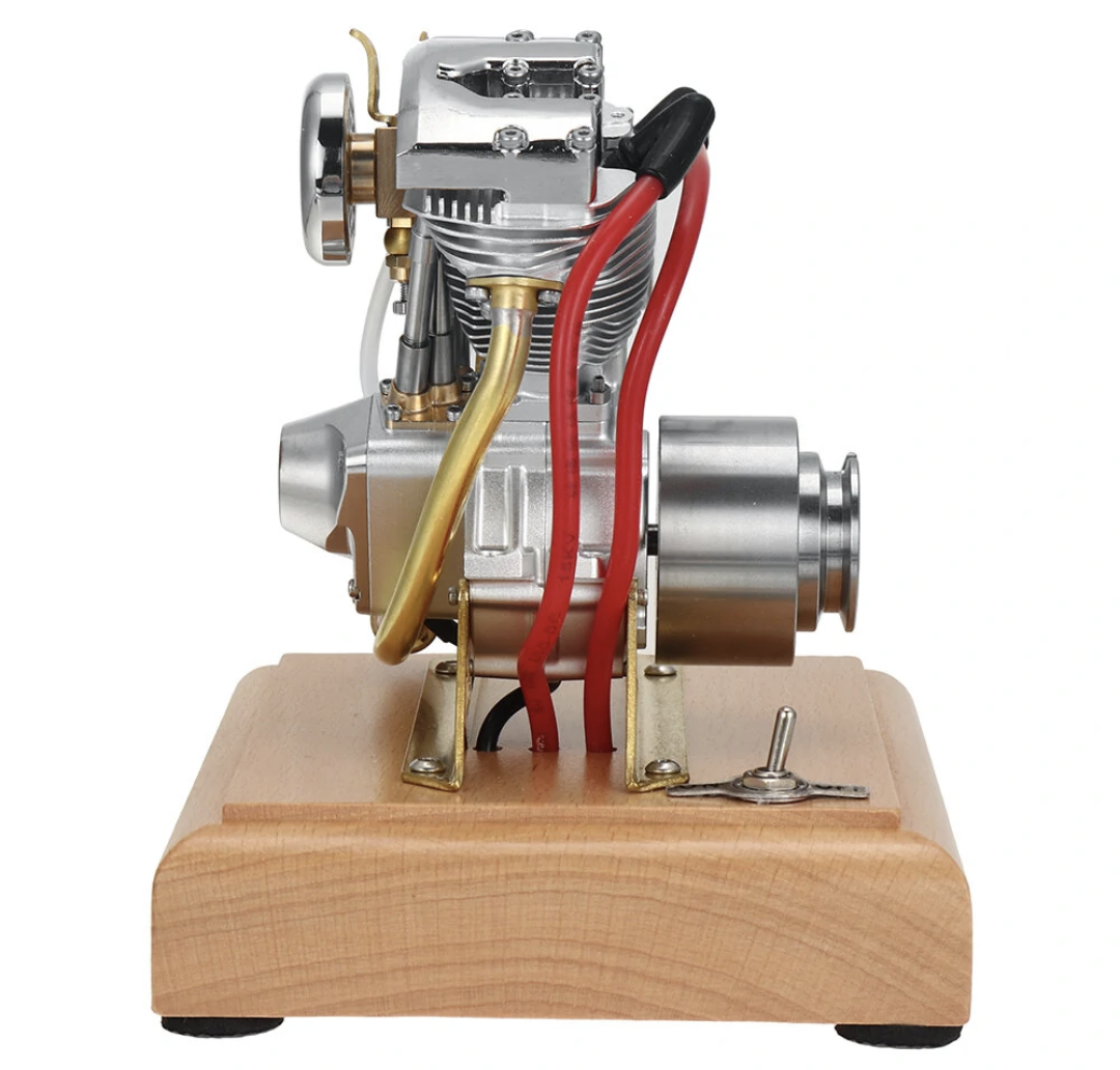 4.2cc OHV V-Twin 2 Cylinder 4 Stroke Gasoline Motorcycle Display Engine